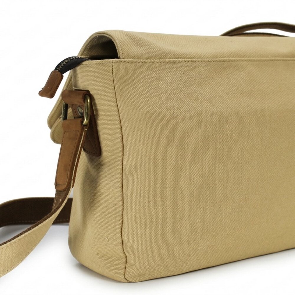 Vagarant  Casual Small Canvas Messegner Bag C54BLK - Picture 2 of 6